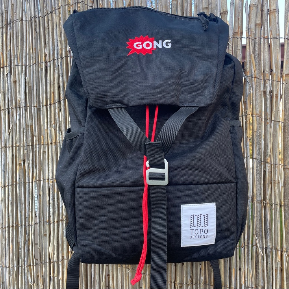 Topo Designs Y Pack Backpack, Black 23.8L